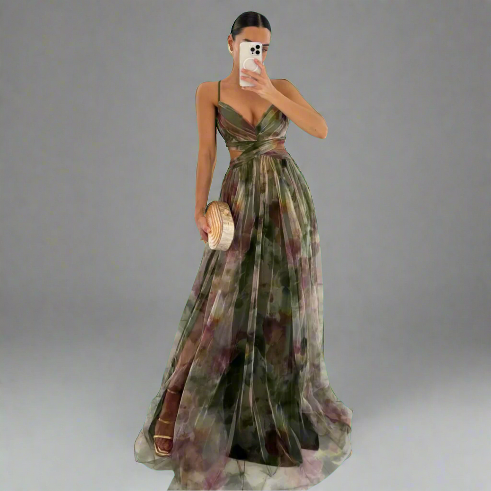 Helbruna | Robe midi élégante pour un confort quotidien