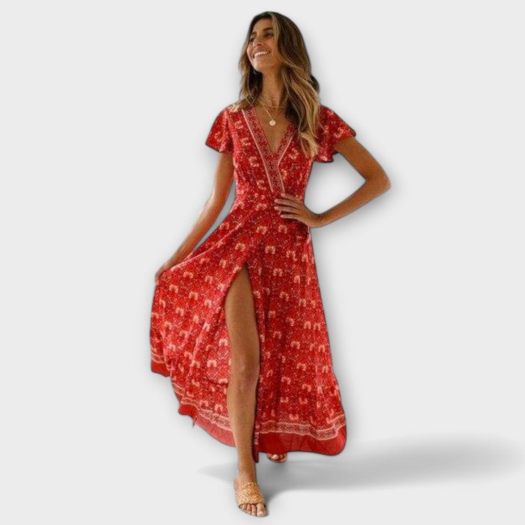 Briony - Robe midi bohème