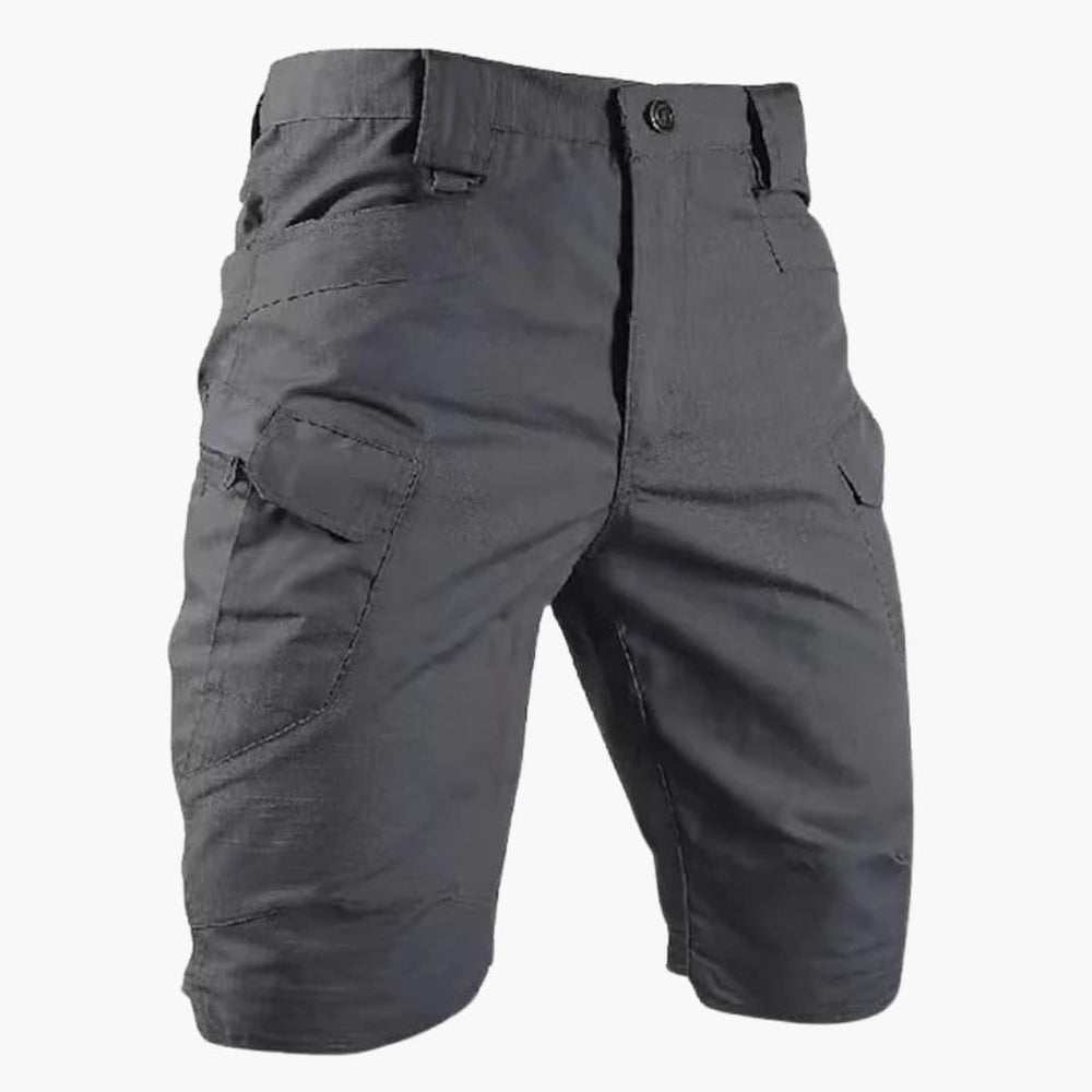 Short cargo à taille élastique - pour homme au style utilitaire