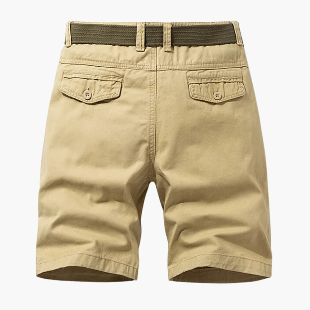 Short cargo avec ceinture - pour homme au style utilitaire tactique