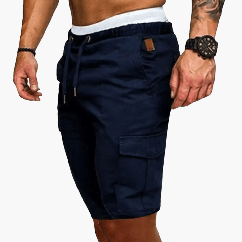 Short cargo avec poches pour homme – confortable et estival