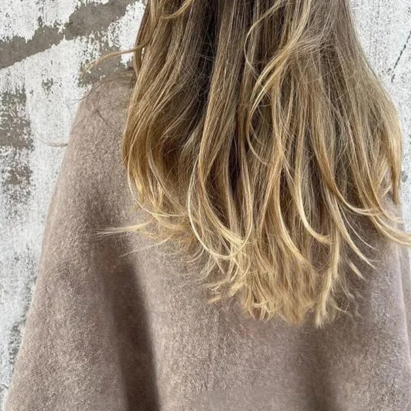 Nouvelle™ | Cape avec des manches évasées chics