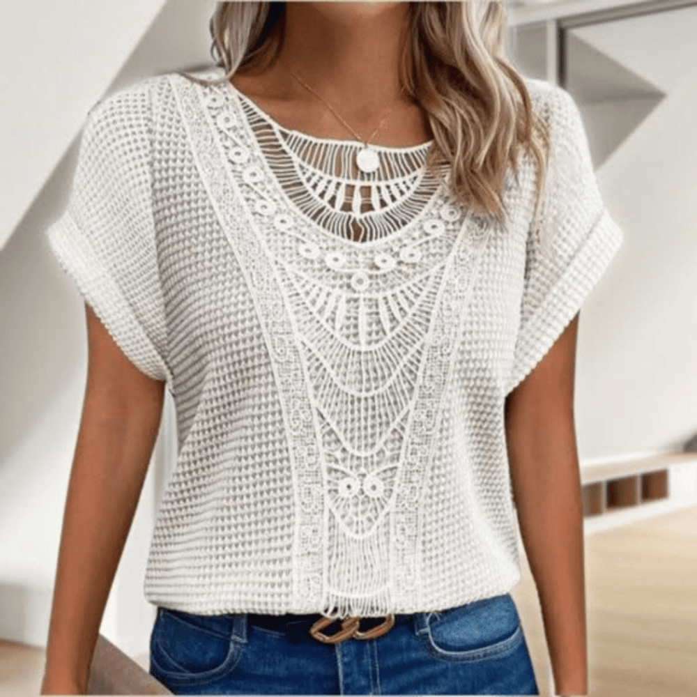 Fashionmoment® Karin | Chemisier élégant style Ibiza
