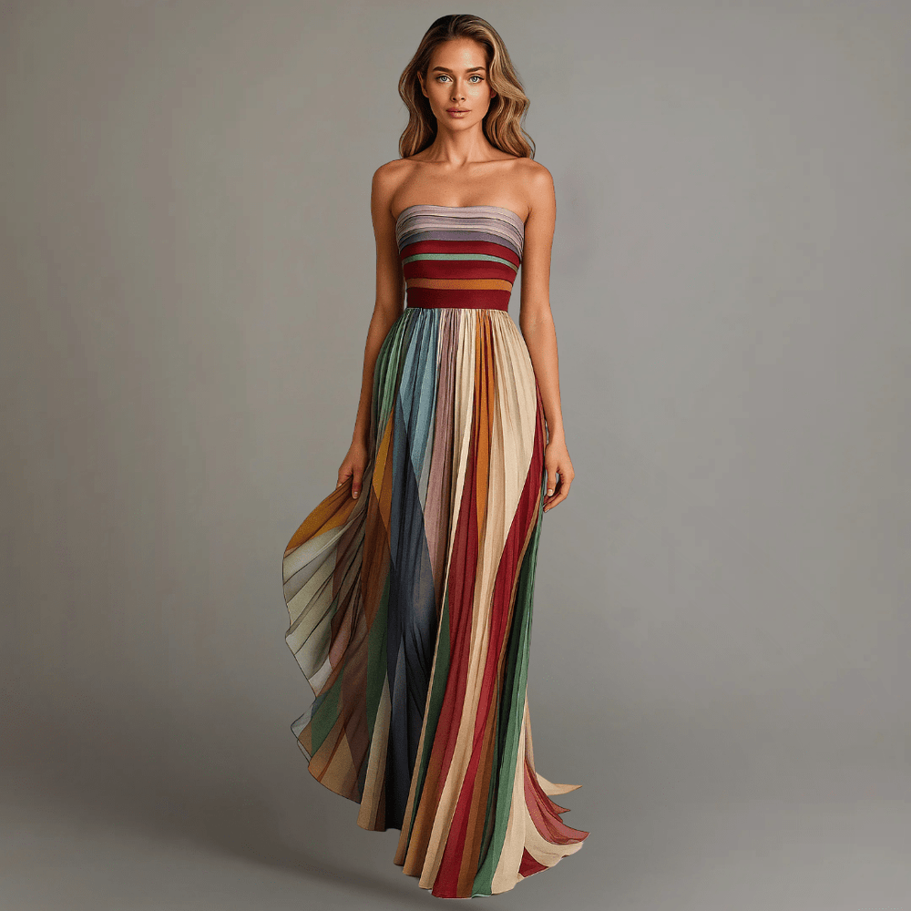 Fashionmoment® Patricia | Robe longue décontractée