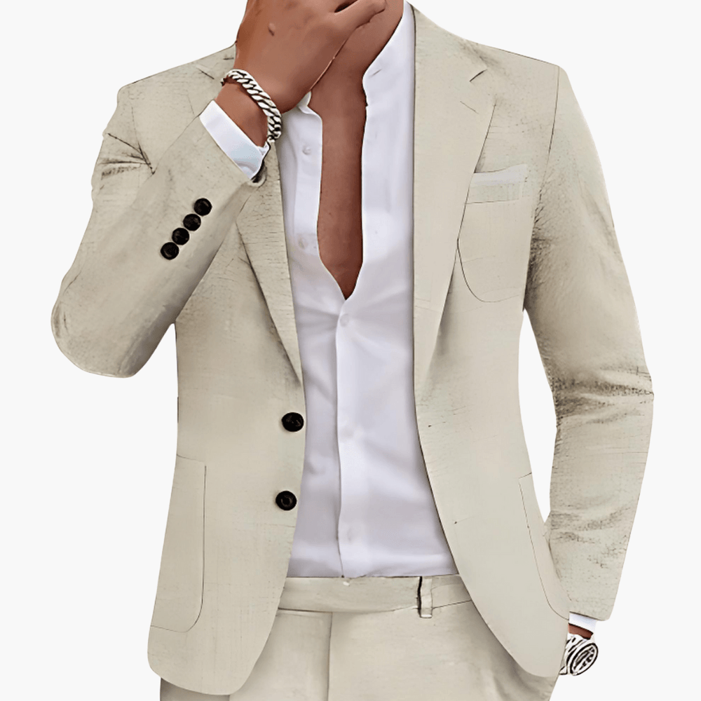 Ensemble costume homme – blazer et pantalon pour occasions formelles
