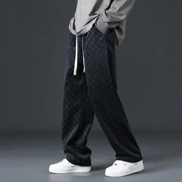 Julian | Pantalon de jogging élégant à carreaux
