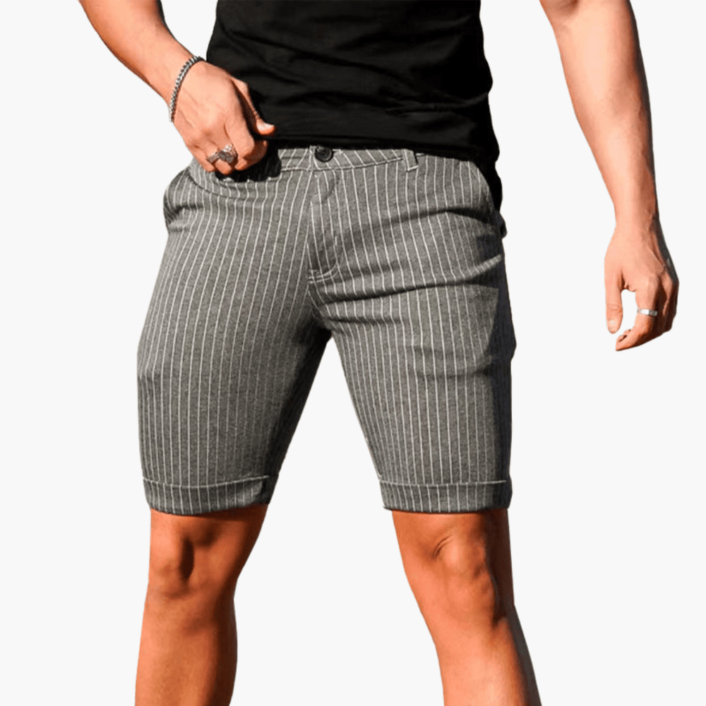 Short homme à carreaux - Mode estivale respirante en coton
