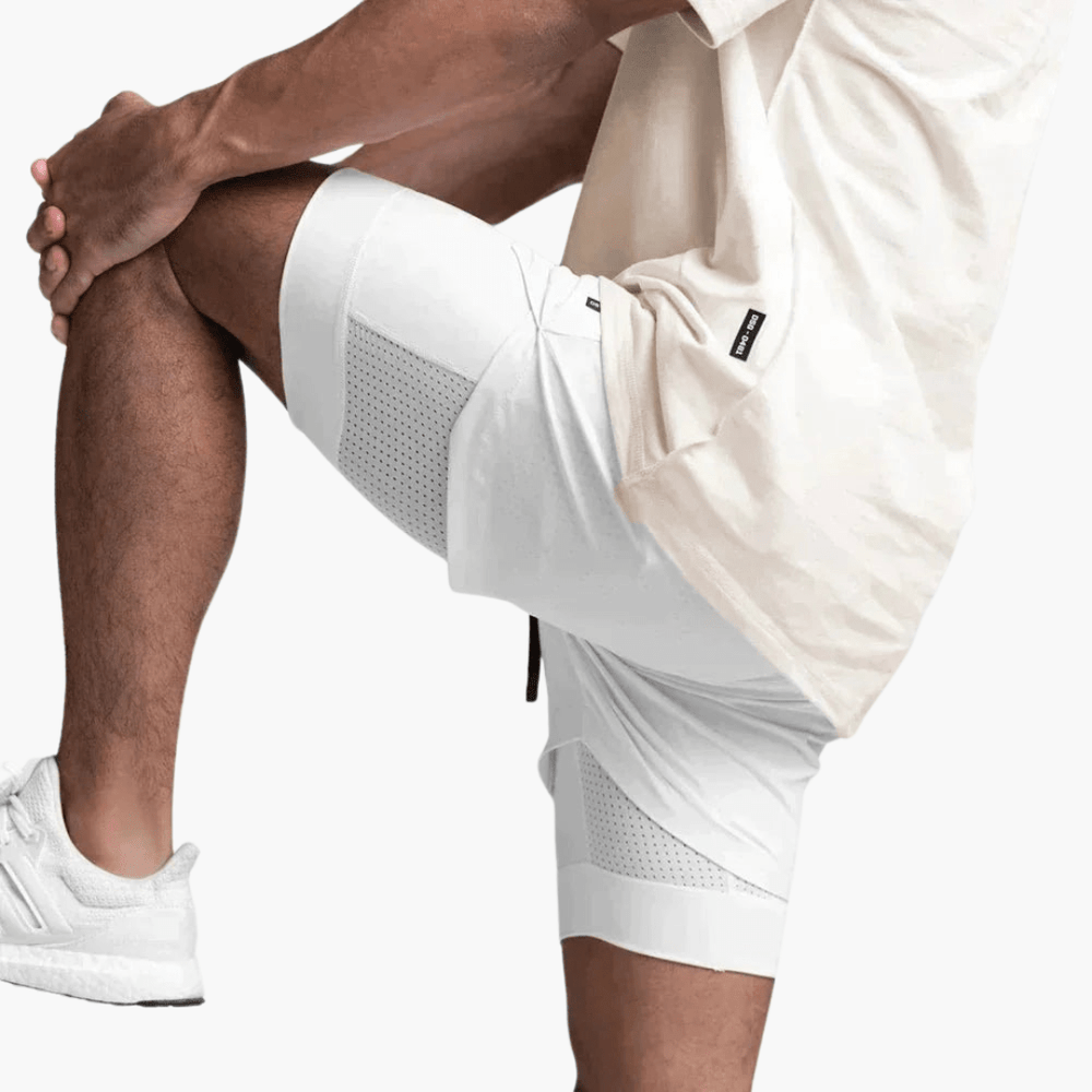 Short de sport léger - pantalon de fitness et de course pour homme