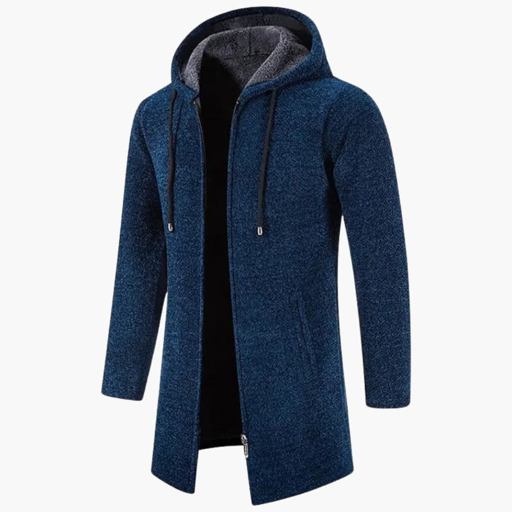 Malte | Veste à capuche pour homme avec polaire matelassée