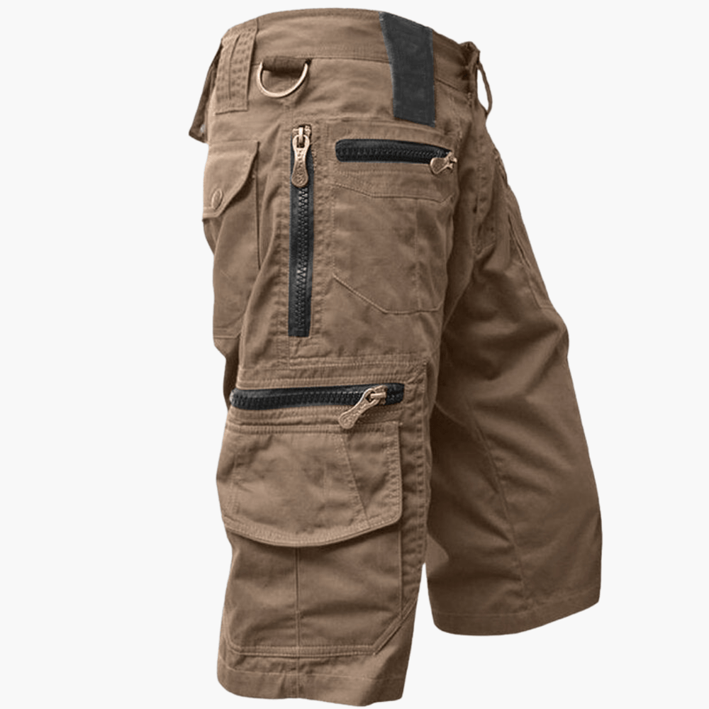 Short cargo robuste pour homme - idéal pour les voyages d'aventure