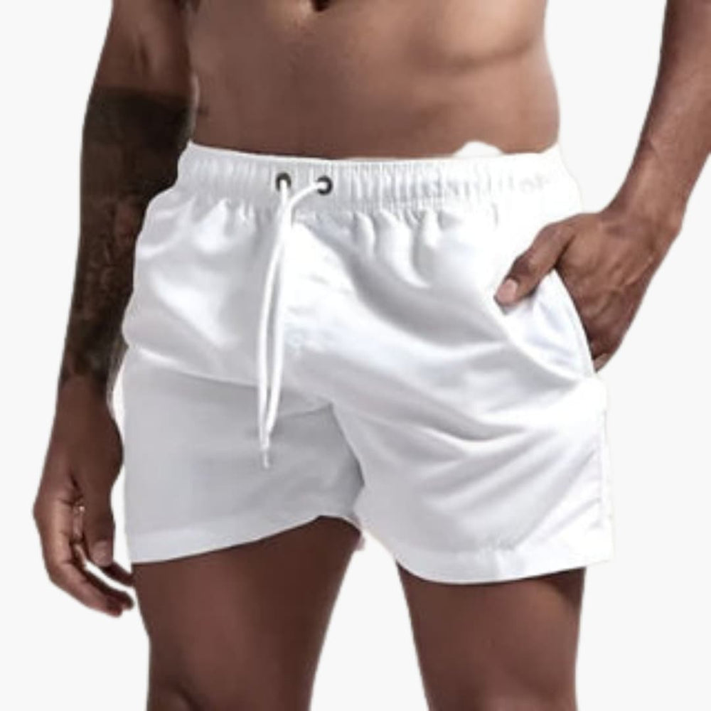 Short de bain à séchage rapide - pour homme au look sportif