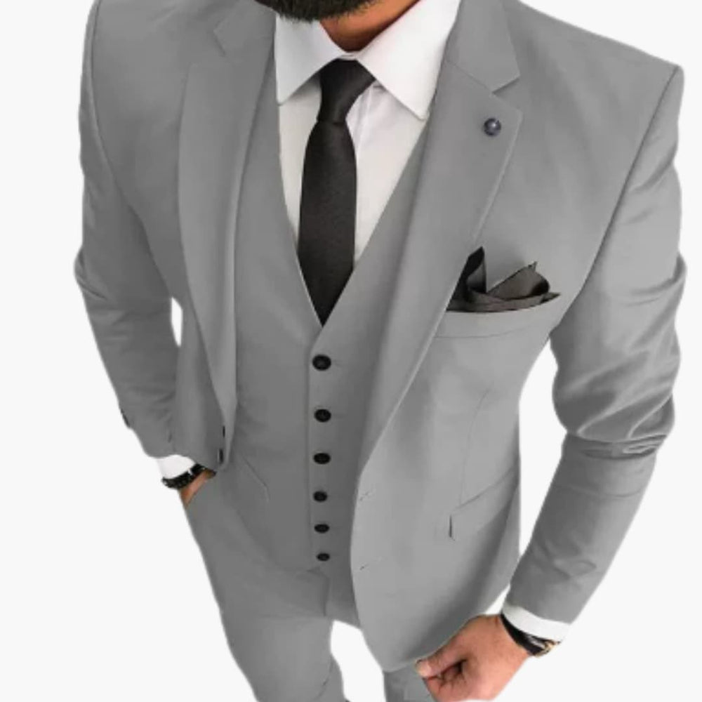 Ensemble de costume slim fit - Costume 3 pièces pour homme pour mariage