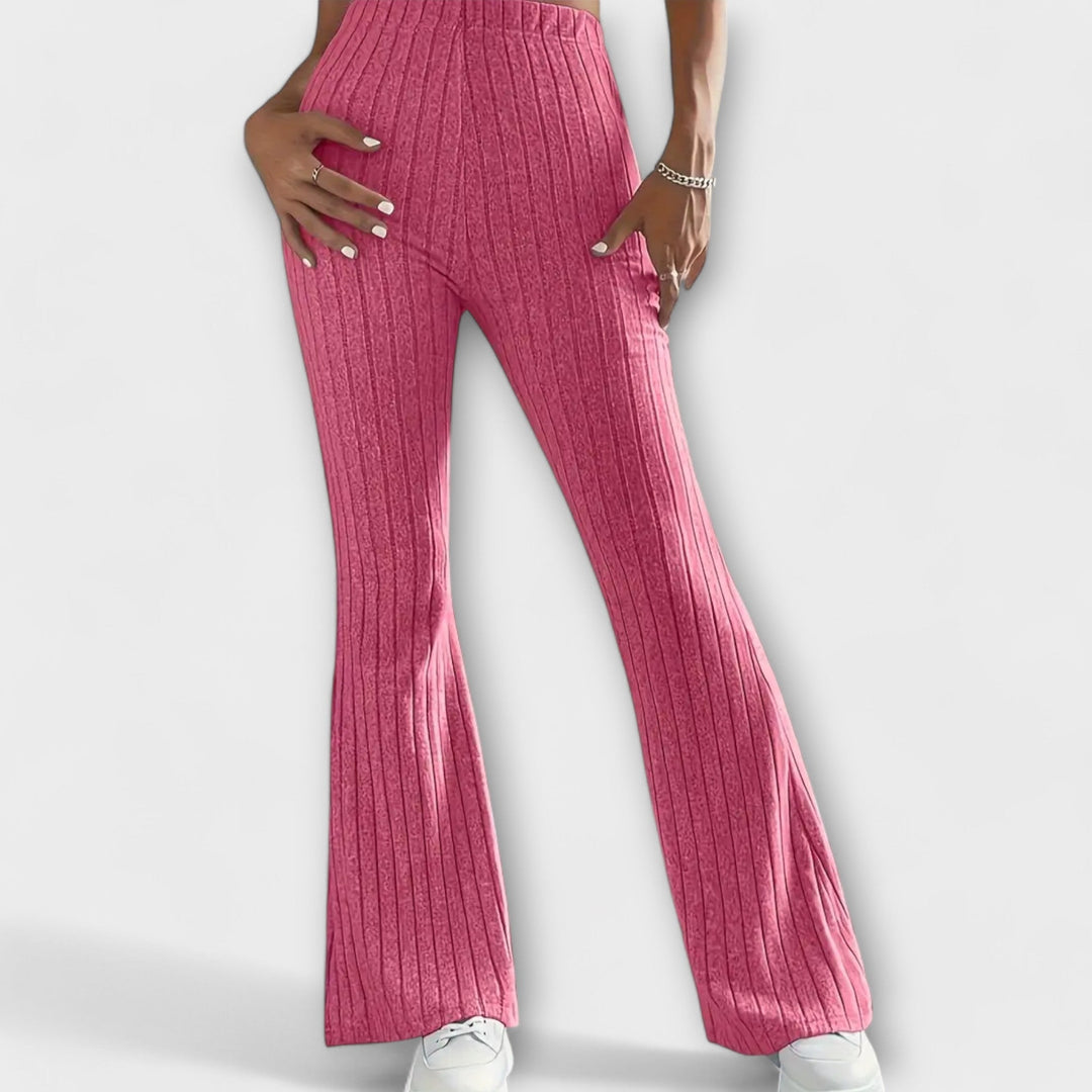 Jennifer - Pantalon évasé élégant