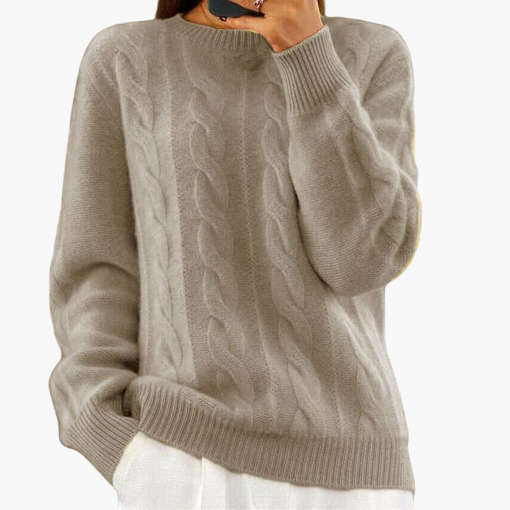 Amélie | Pull chaud en maille pour femme