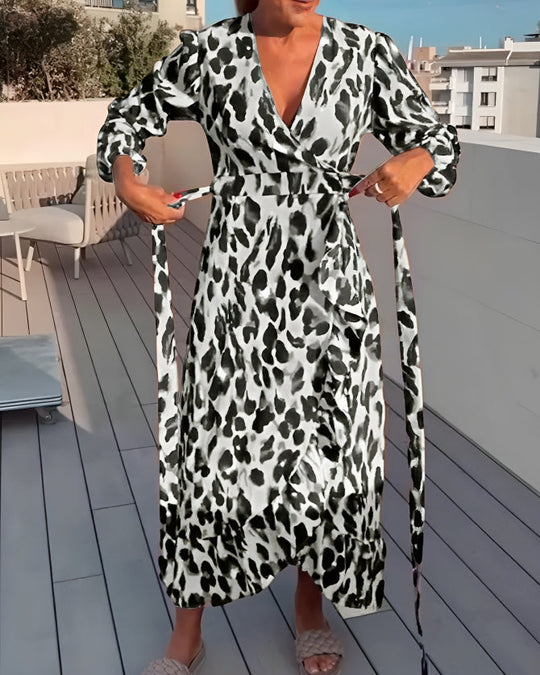 Sophia - Robe Léopard Audacieuse