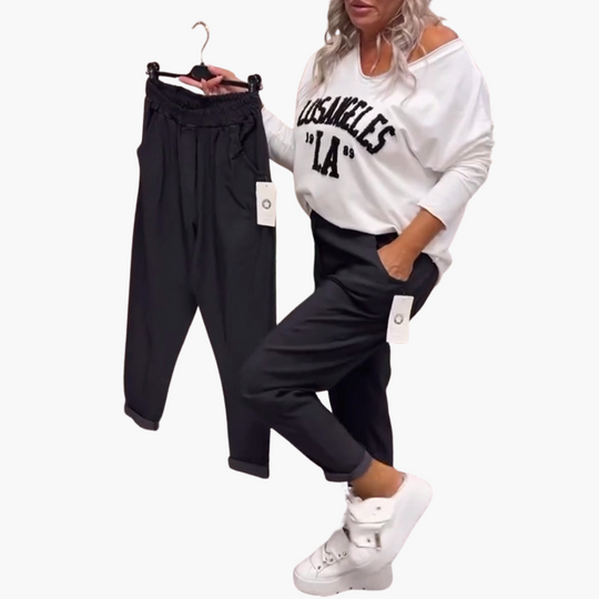 Emilia | Pantalon décontracté chic