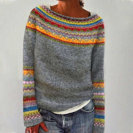 Pierina - Pull Nordique Confortable
