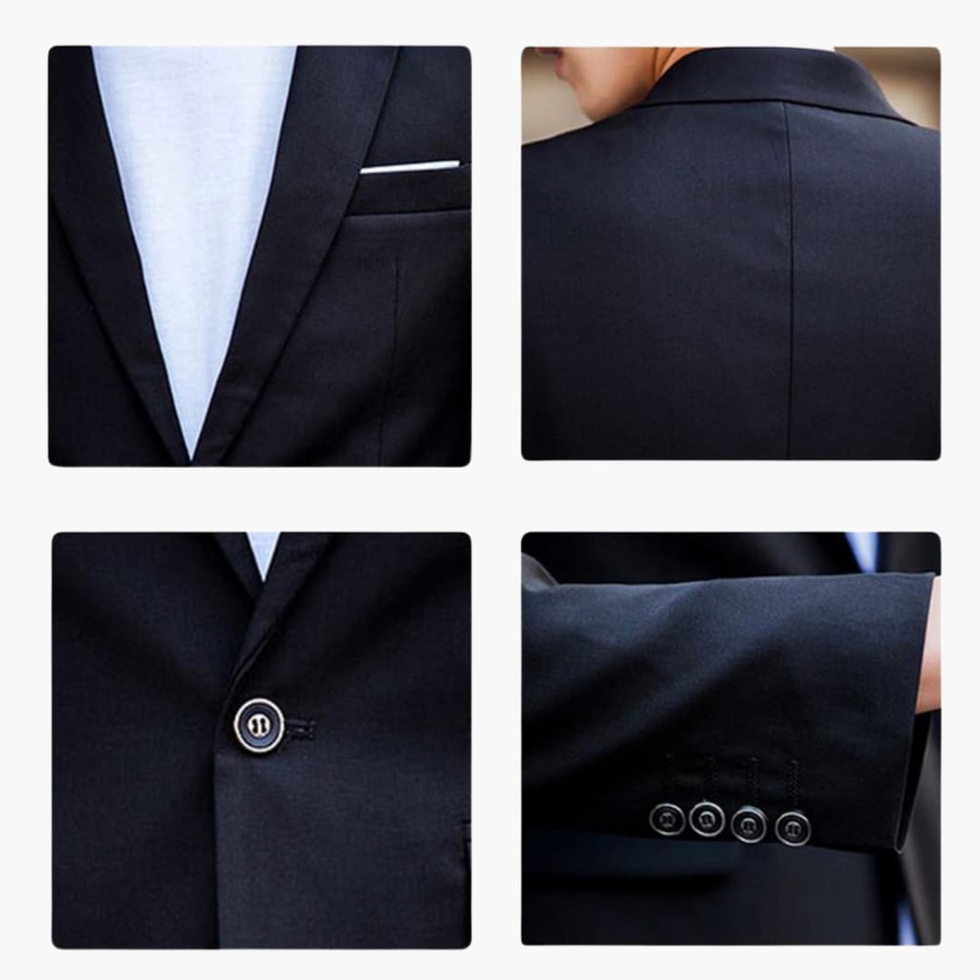 Ensemble costume 2 pièces - costume homme coupe slim pour un look business