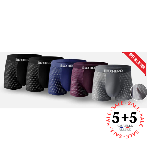 BOXER EN FIBER DE BAMBOU | 5+5