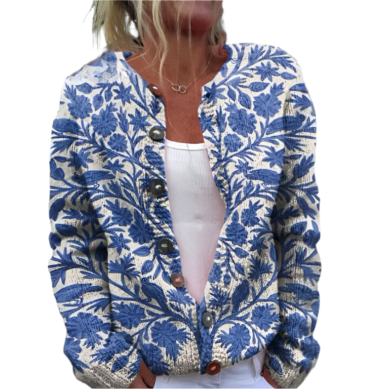 Talia | Cardigan à imprimé floral