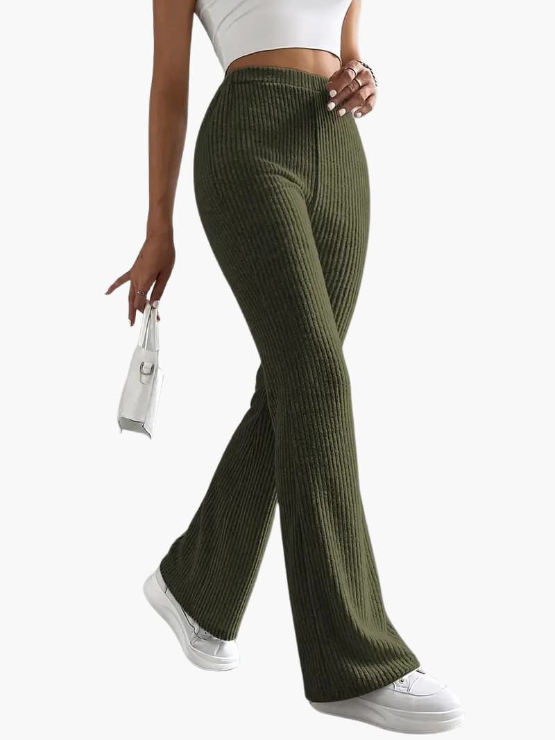 Fee | Pantalon long décontracté taille haute