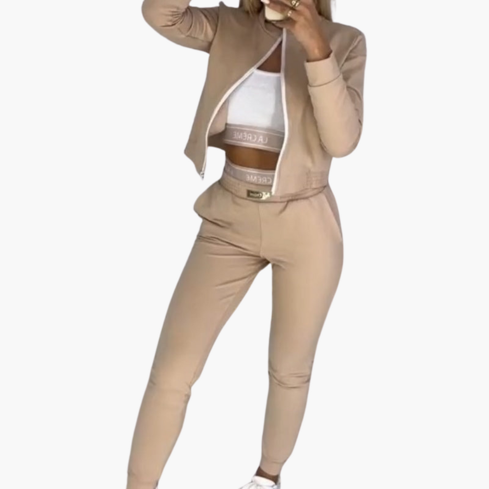 Lena | Survêtement zippé 3 pièces 