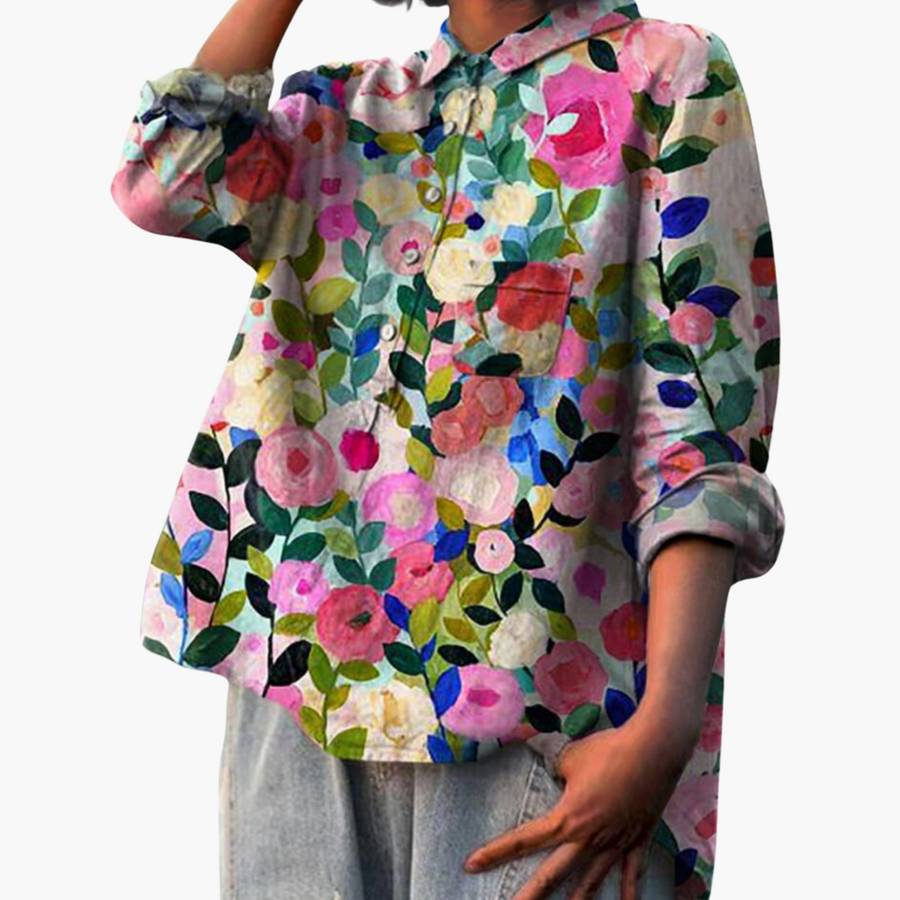 Antonia | Chemisier à imprimé floral