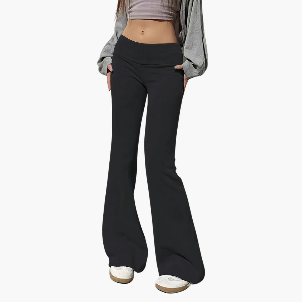 Thérèse | Pantalon évasé en tricot