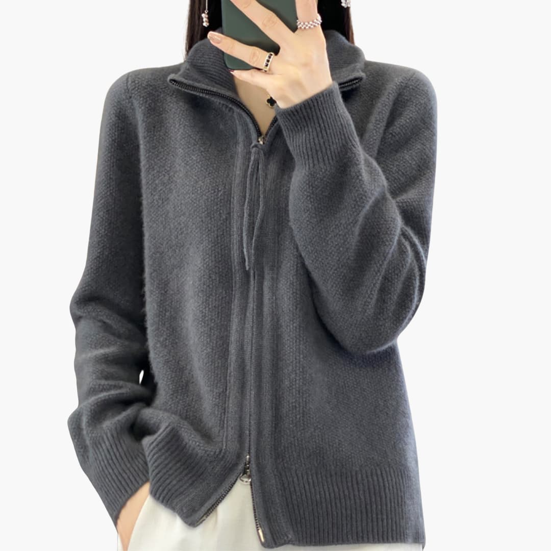 Luisa | Cardigan zippé