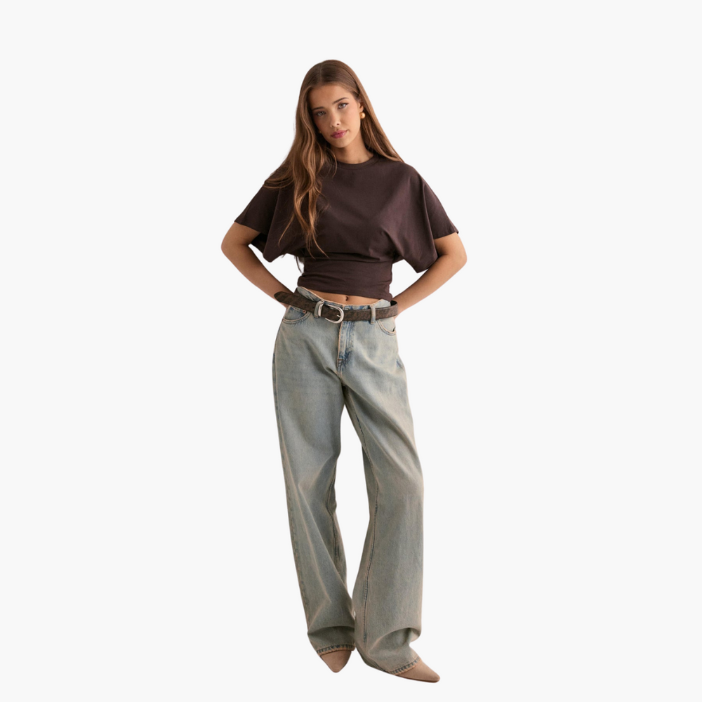 T-shirt oversize pour femme – confortable, coupe ample