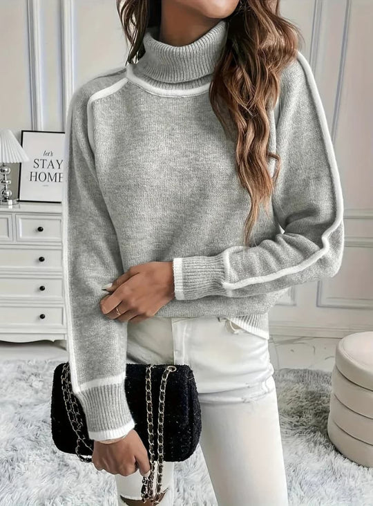 Thea | Pull col roulé douillet