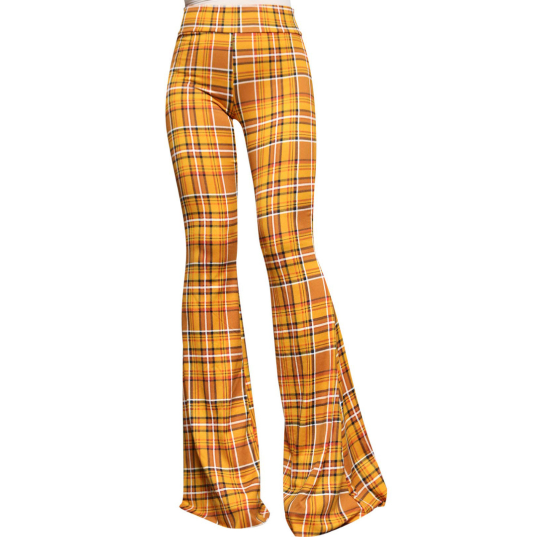 Pantalon bootcut léopard