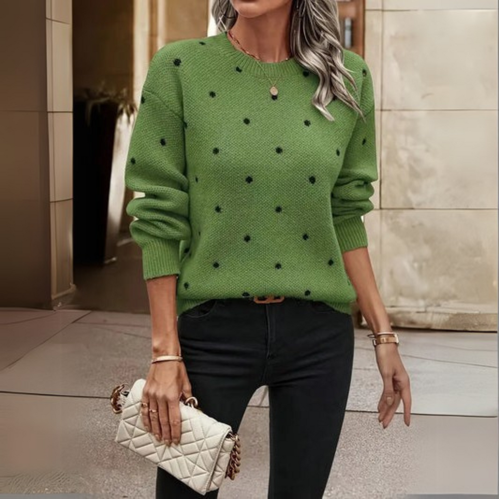 Ava - Pull à Pois Doux