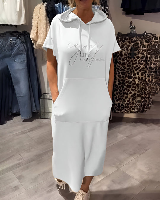 Saskia - Robe à Capuche Décontractée