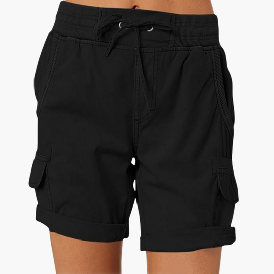 Short cargo confortable pour femme - parfait pour les loisirs et le quotidien 