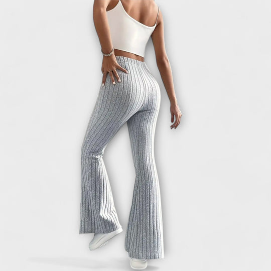 Jennifer - Pantalon évasé élégant