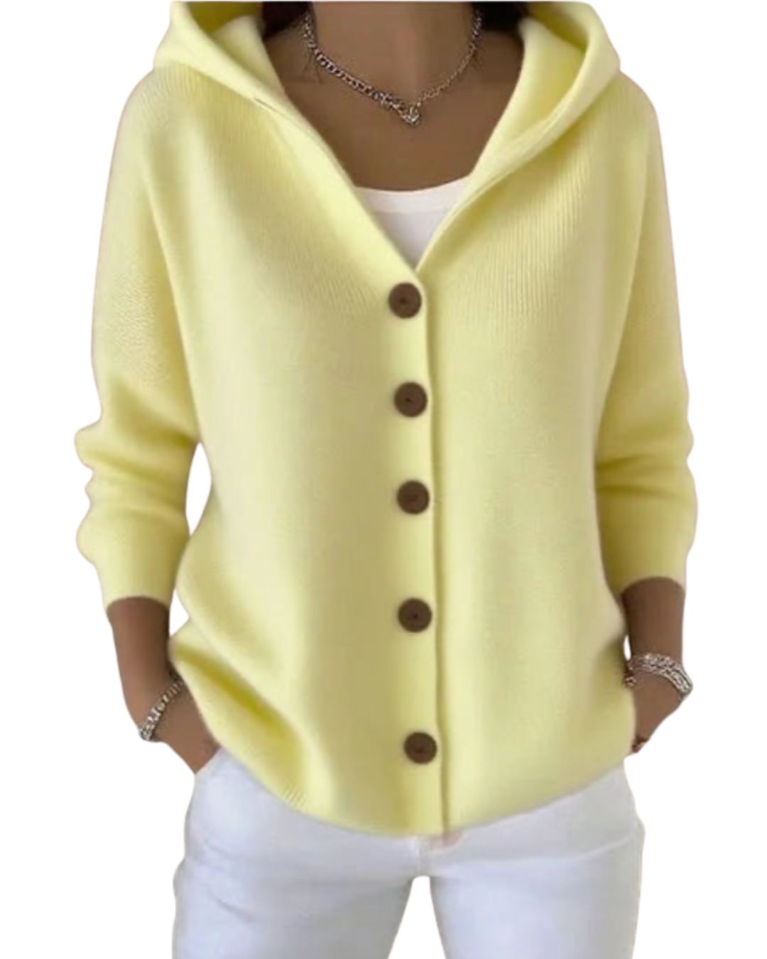 Nylah | Cardigan confortable à manches longues
