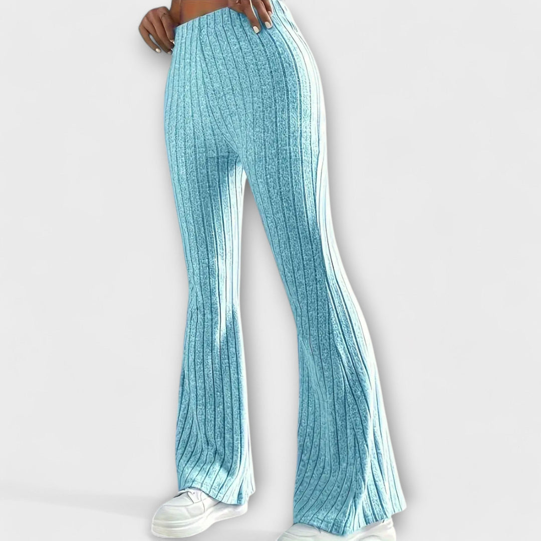 Jennifer - Pantalon évasé élégant