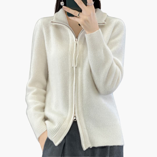 Luisa | Cardigan zippé