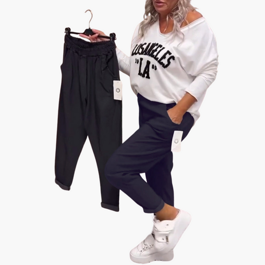 Emilia | Pantalon décontracté chic