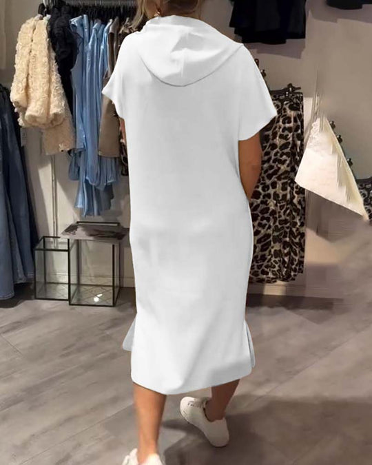 Saskia - Robe à Capuche Décontractée