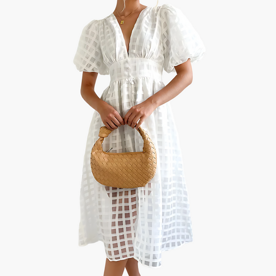 Amber | Elegantes Sommer-Midikleid