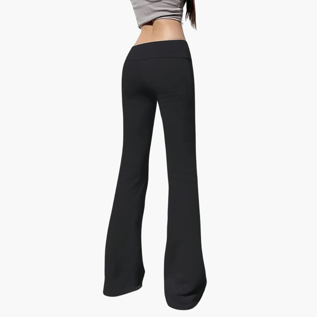 Thérèse | Pantalon évasé en tricot