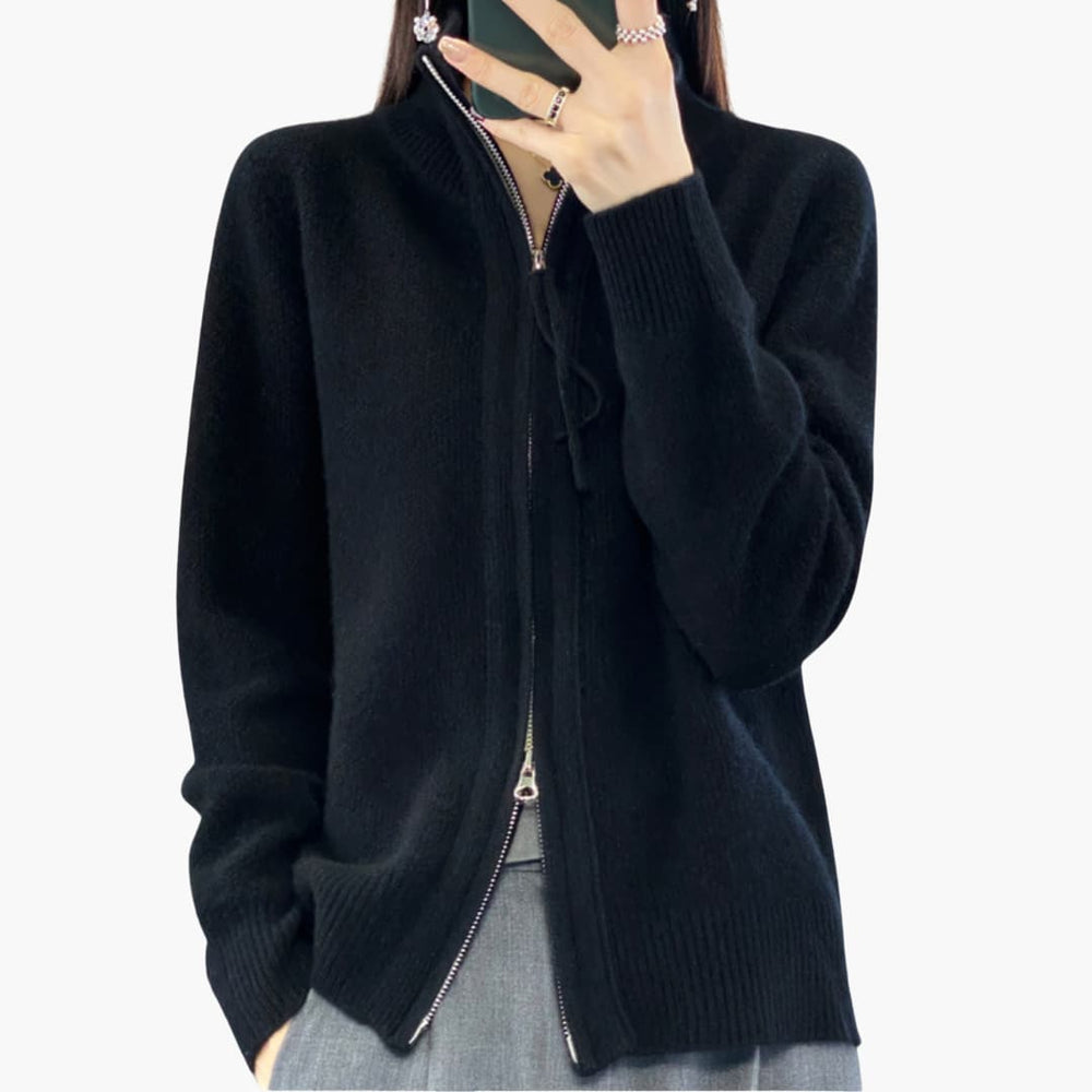 Luisa | Cardigan zippé