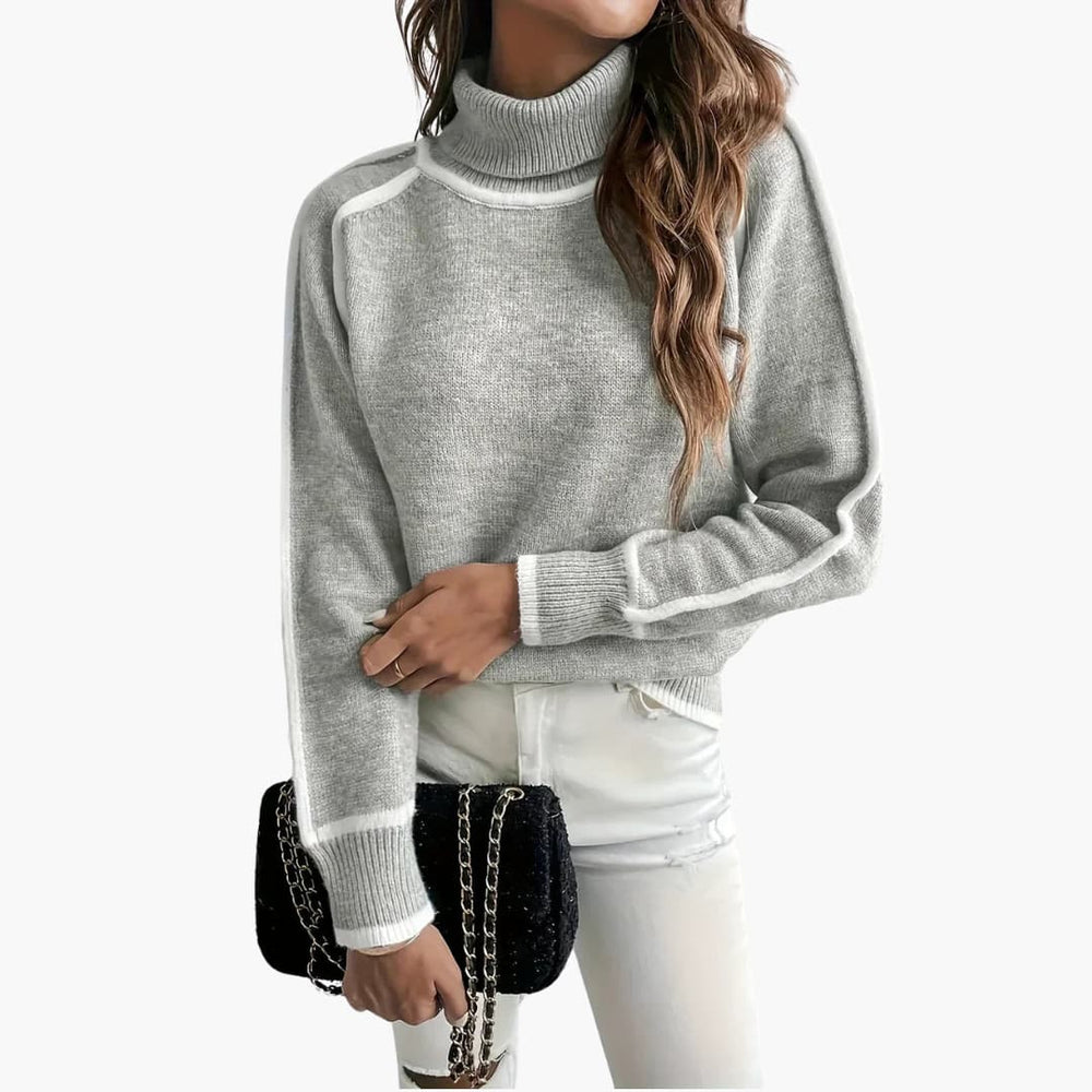 Julia | Pull col roulé douillet pour femme
