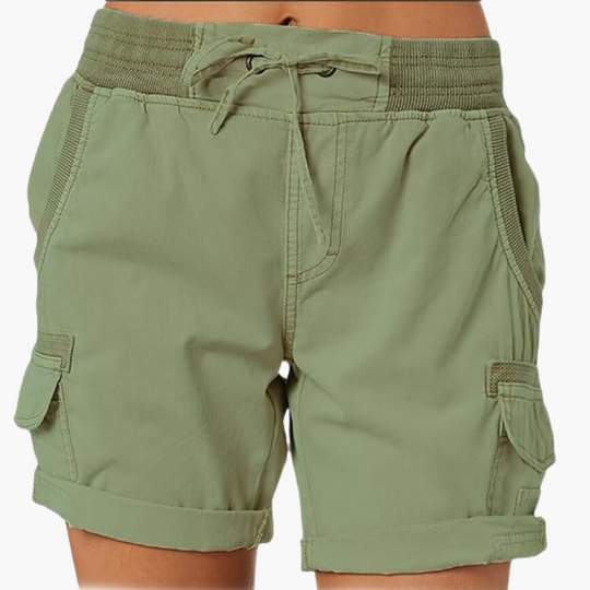 Short cargo confortable pour femme - parfait pour les loisirs et le quotidien 