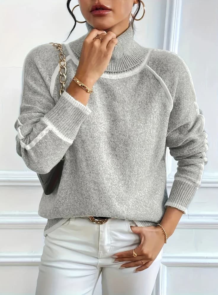 Thea | Pull col roulé douillet