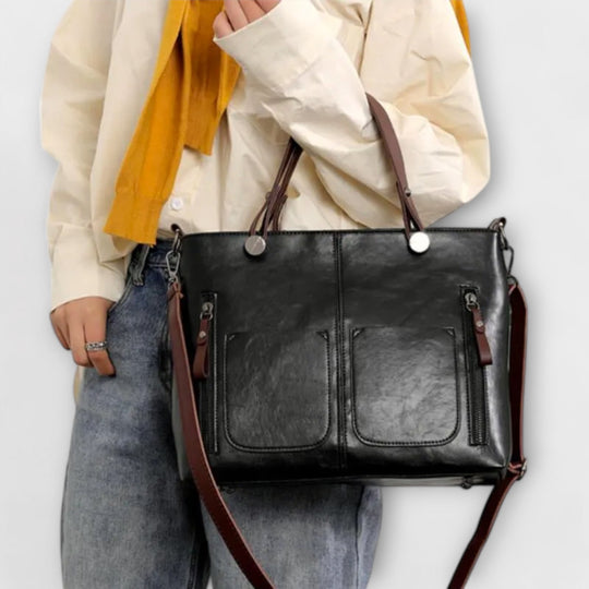 Serenya - Sac Cuir Élégant et Spacieux