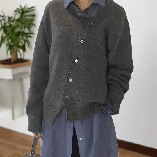 Cathy - Cardigan Doux Élégant