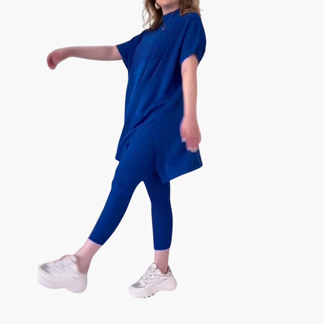 Laura | Ensemble deux pièces en tricot doux